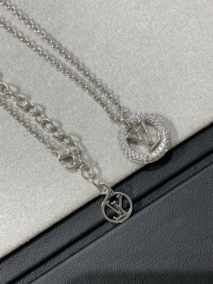 [LunaMar]BY NIGHT DIAMOND PAVED NECKLACE