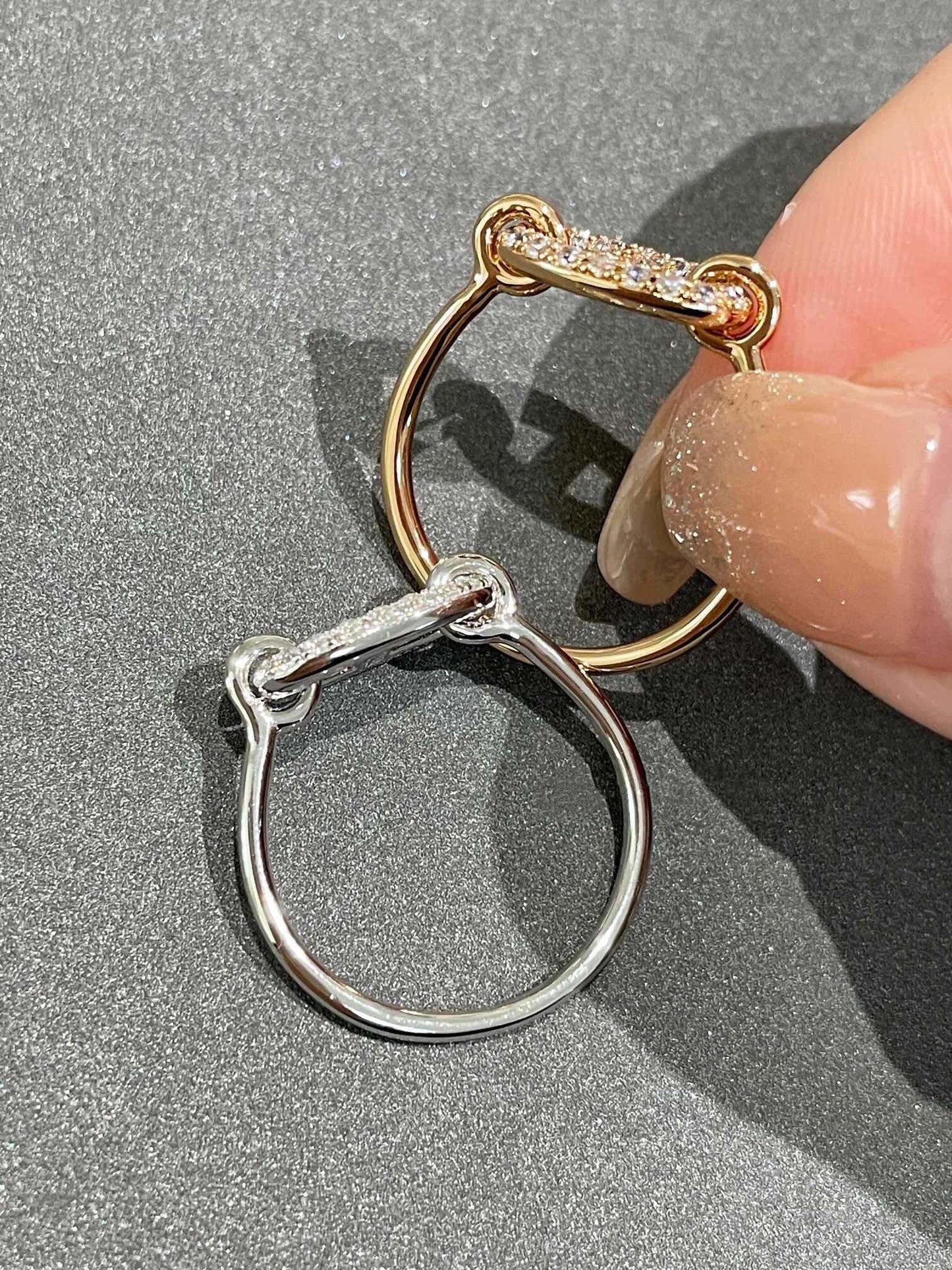 [LunaMar]RONDE SMALL DIAMOND RING