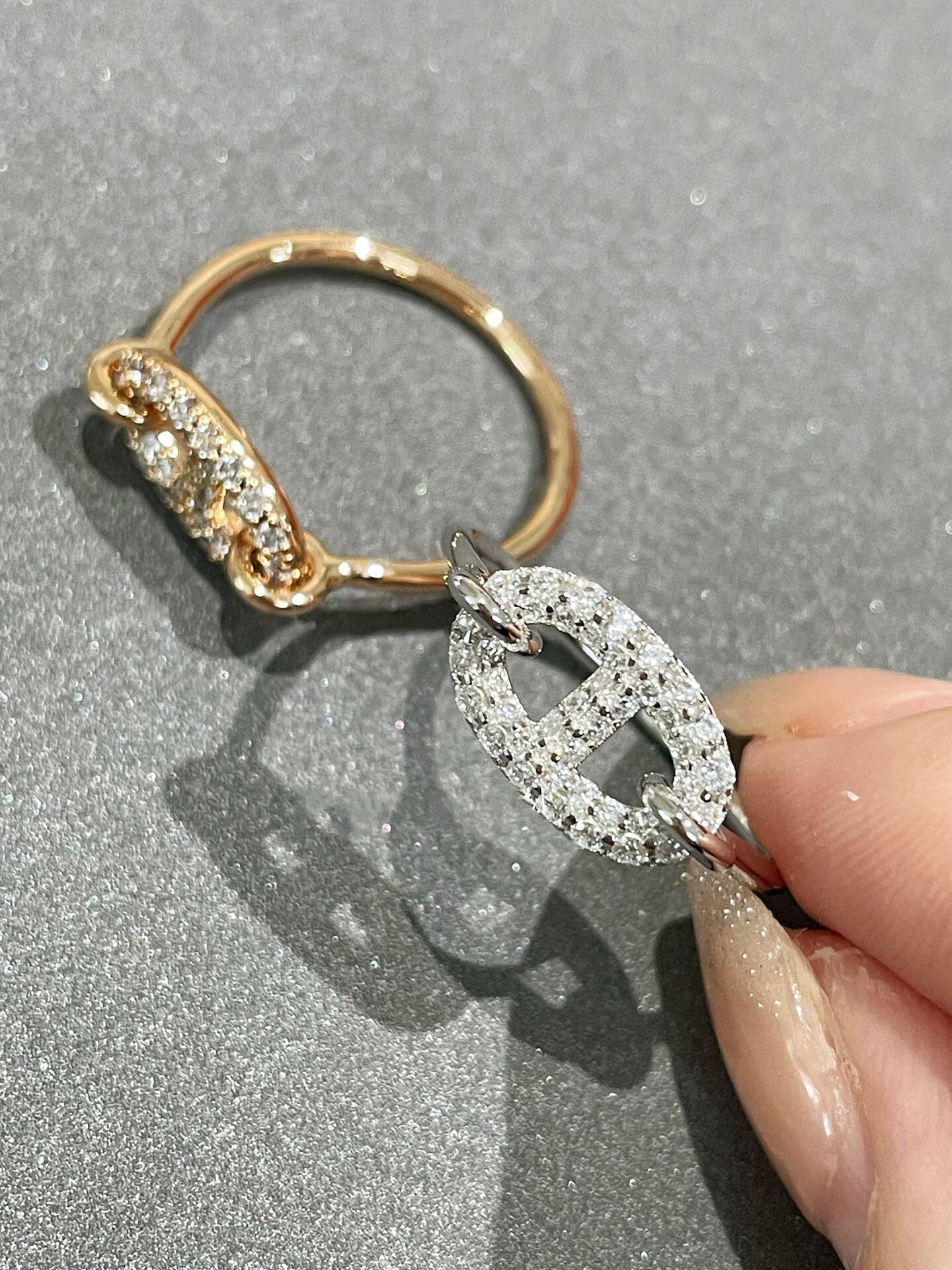[LunaMar]RONDE SMALL DIAMOND RING