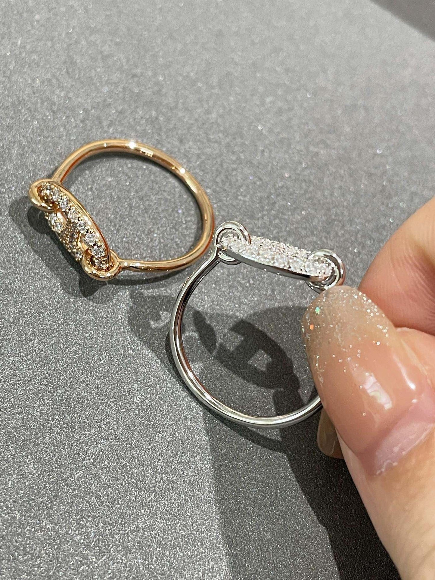 [LunaMar]RONDE SMALL DIAMOND RING