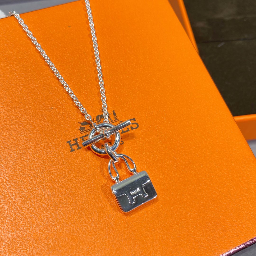 [LunaMar]CONSTANCE PEDANT SILVER NECKLACE