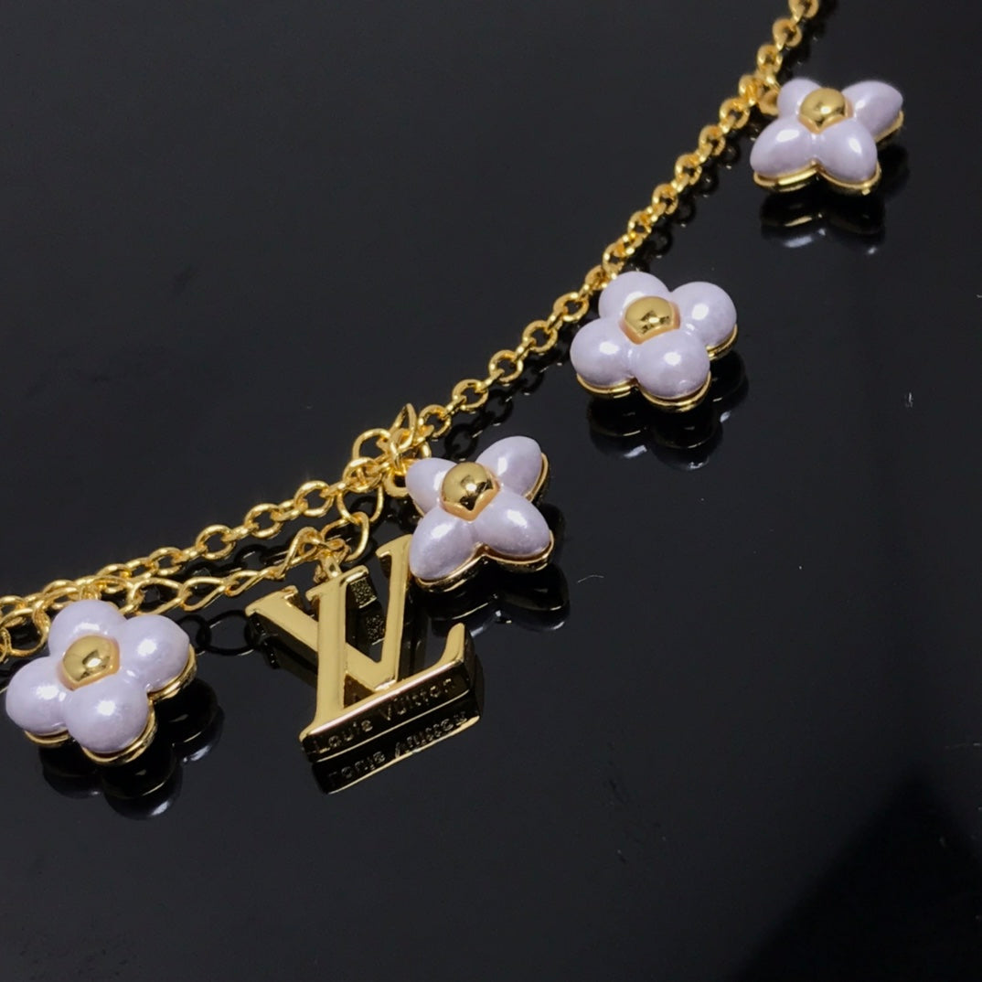 [LunaMar]LOGO 6 MOTIF STAR AND SUN GOLD BRACELET