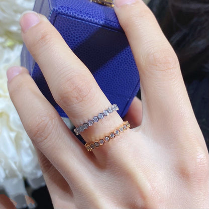 [LunaMar]BEE LOVE DIAMOND PAVED SMALL RING