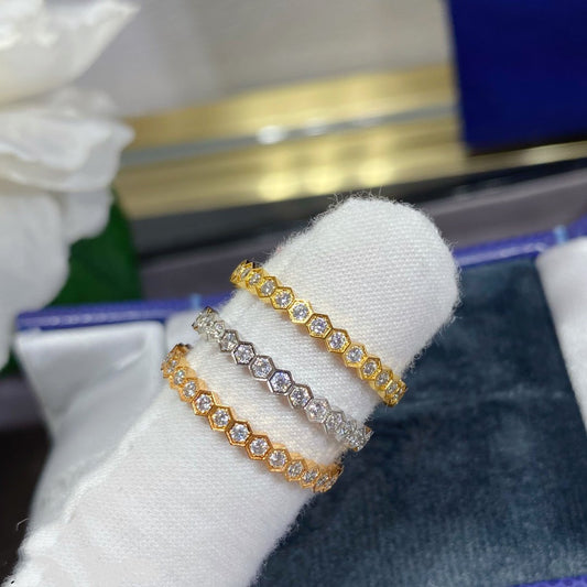 [LunaMar]BEE LOVE DIAMOND PAVED SMALL RING
