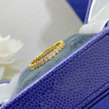 [LunaMar]BEE LOVE DIAMOND PAVED SMALL RING