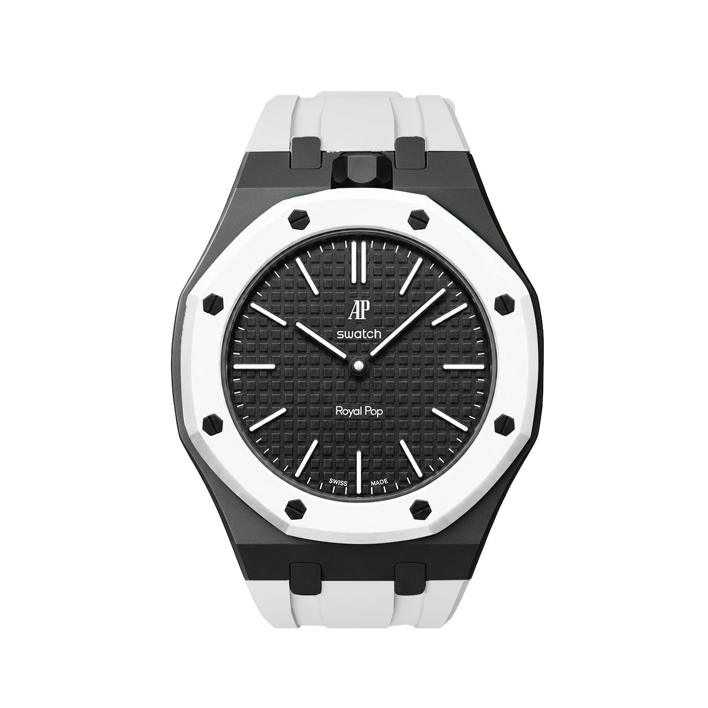[LunaMar]Royal Oak Pop Exclusive Bioceramic Case & Silicone Strap Mix Color