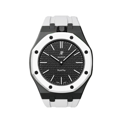 [LunaMar]Royal Oak Pop Exclusive Bioceramic Case & Silicone Strap Mix Color