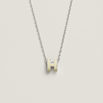 [LunaMar]HM CLIC YELLOW ENAMEL GOLD NECKLACE