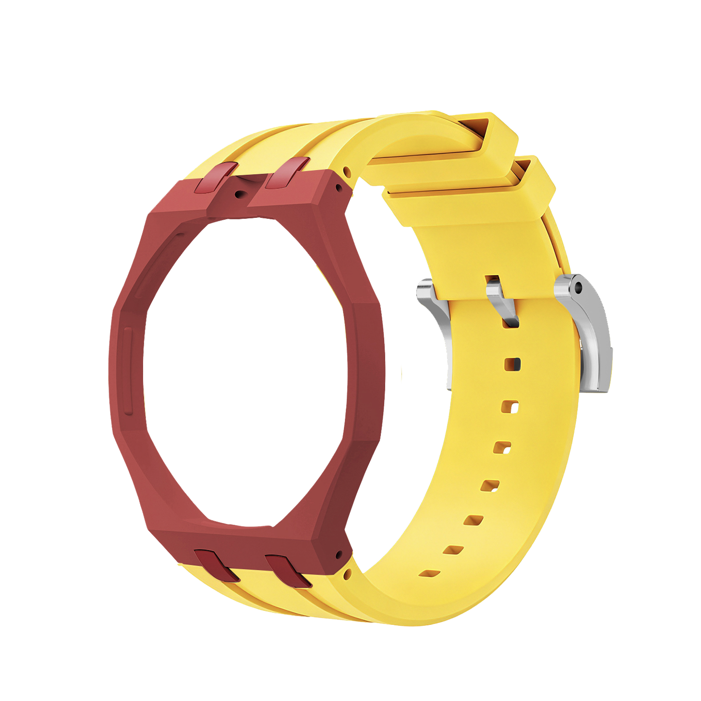 [LunaMar]Royal Oak Pop Exclusive Bioceramic Case & Silicone Strap Mix Color