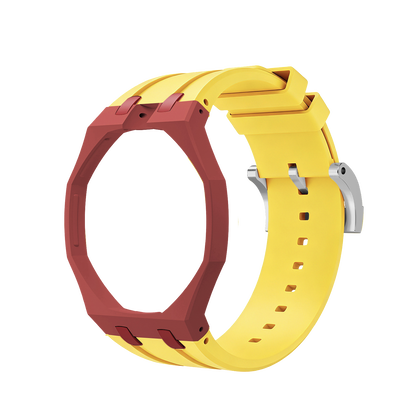 [LunaMar]Royal Oak Pop Exclusive Bioceramic Case & Silicone Strap Mix Color