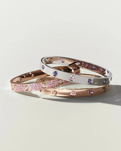 [LunaMar]CLASSIC 6.1MM LOVE BRACELET 10-DIAMOND FULL PAVÉ