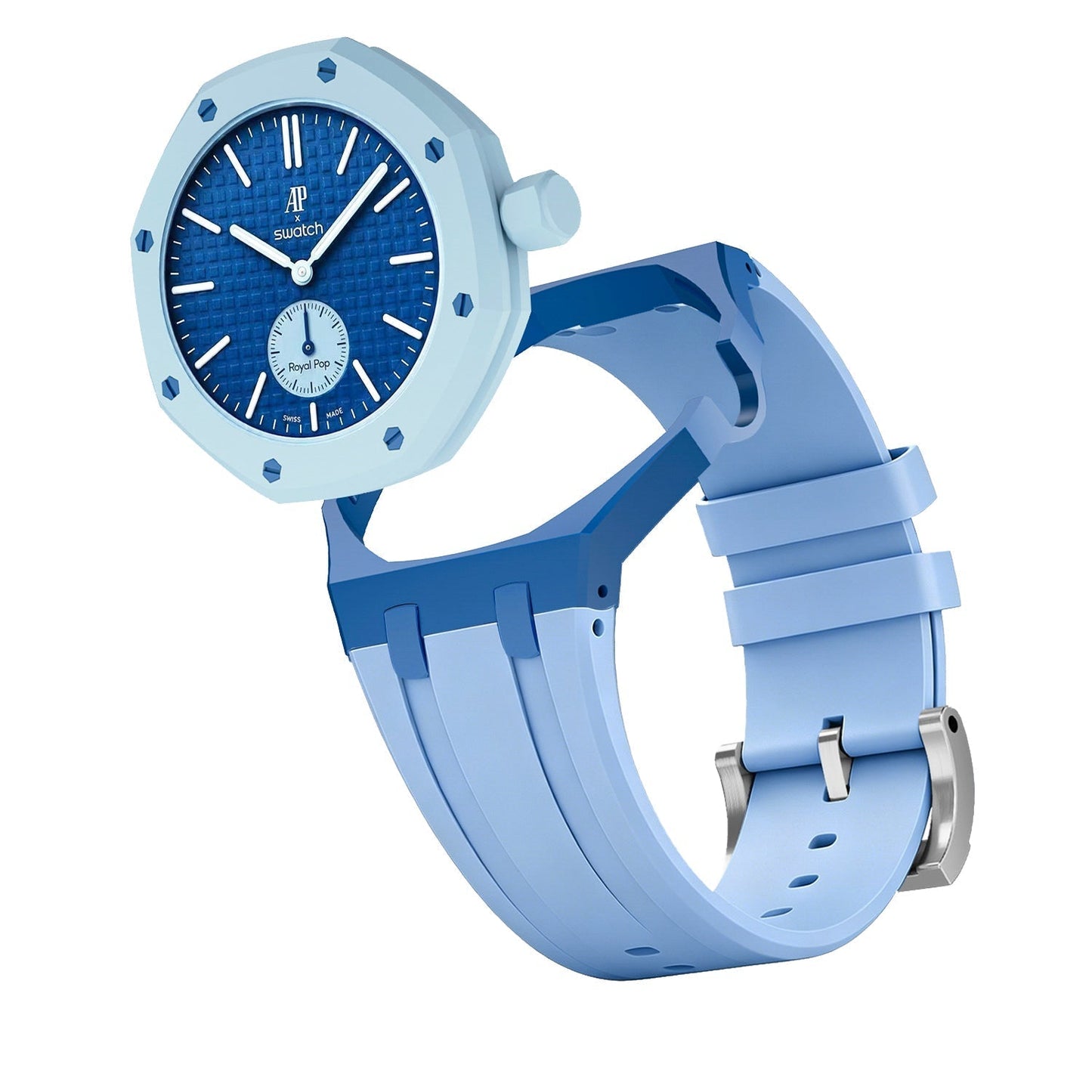 [LunaMar]Royal Oak Pop Exclusive Bioceramic Case & Silicone Strap Mix Color