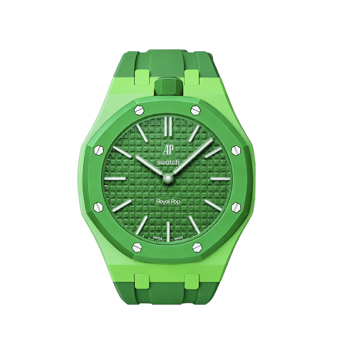 [LunaMar]Royal Oak Pop Exclusive Bioceramic Case & Silicone Strap Mix Color