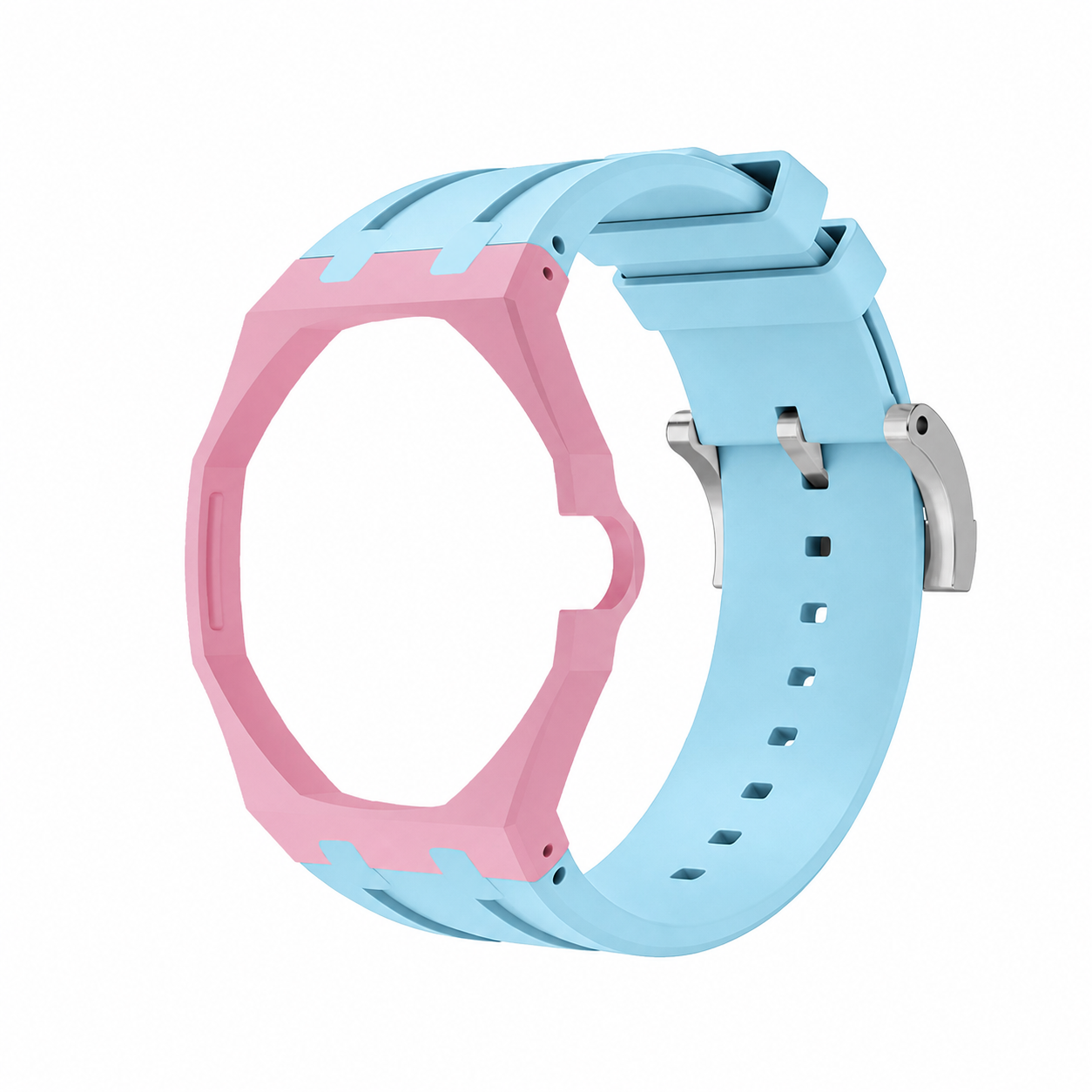 [LunaMar]Royal Oak Pop Exclusive Bioceramic Case & Silicone Strap Mix Color