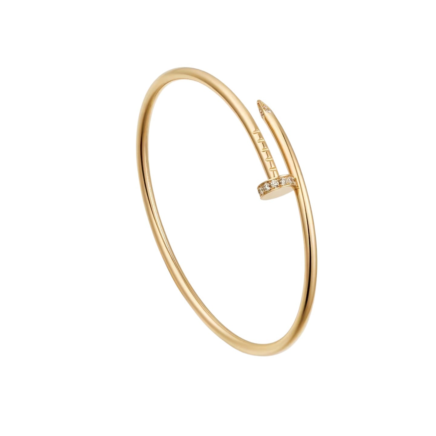 [LunaMar]JUSTE UN CLOU 2.5MM SMALL MODEL DIAMOND BANGLE