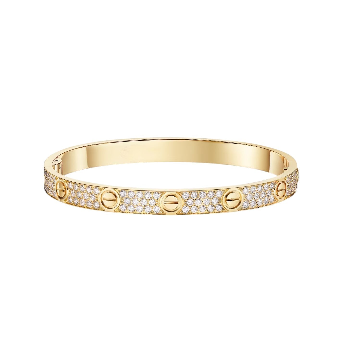 [LunaMar]CLASSIC 6.1MM LOVE BANGLE - FULL PAVÉ