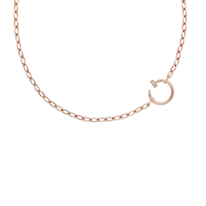 [LunaMar]CLOU DIAMOND NAIL PENDANT NECKLACE