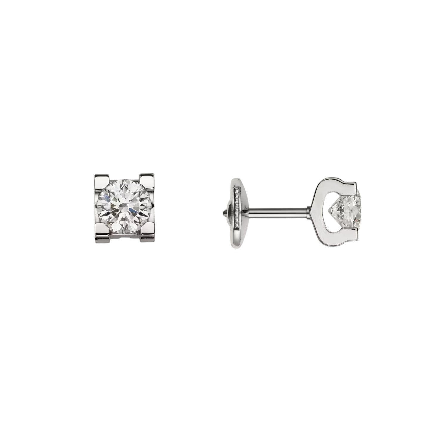 [LunaMar]C DE DIAMOND STUD EARRINGS