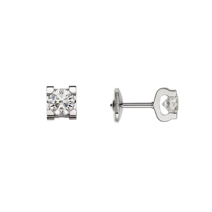 [LunaMar]C DE DIAMOND STUD EARRINGS