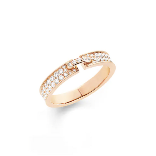 [LunaMar]ALLIANCE LIENS VIDENCE PAVED DIAMOND 4MM RING