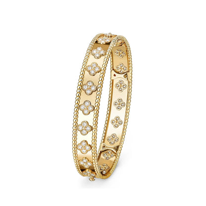 [LunaMar]KALEIDOSCOPE RADIANCE WIDE BANGLE BRACELET