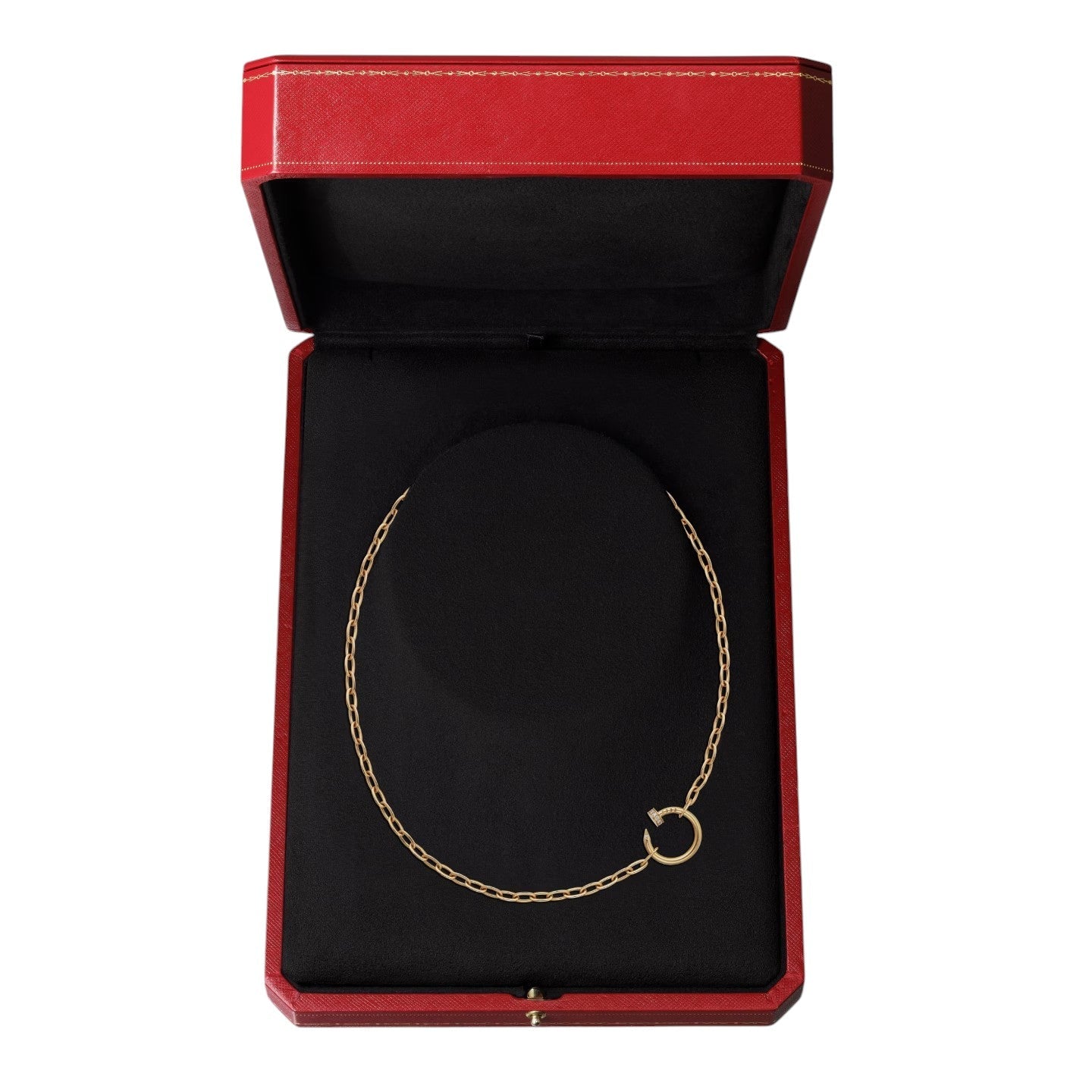 [LunaMar]CLOU DIAMOND NAIL PENDANT NECKLACE