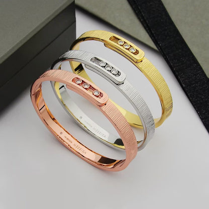 [LunaMar]MOVE NOA CISELÉ BANGLE BRACELET