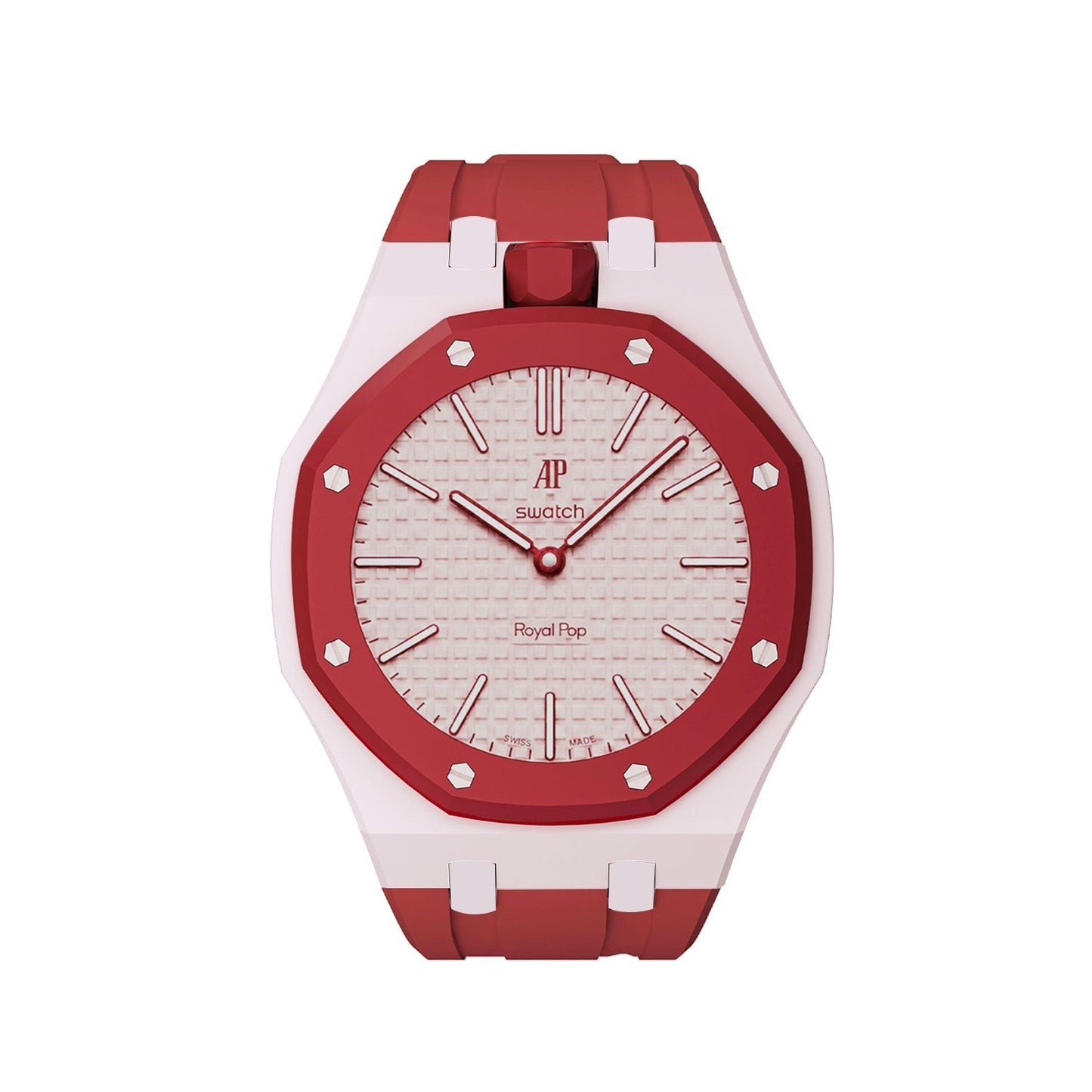 [LunaMar]Royal Oak Pop Exclusive Bioceramic Case & Silicone Strap Mix Color