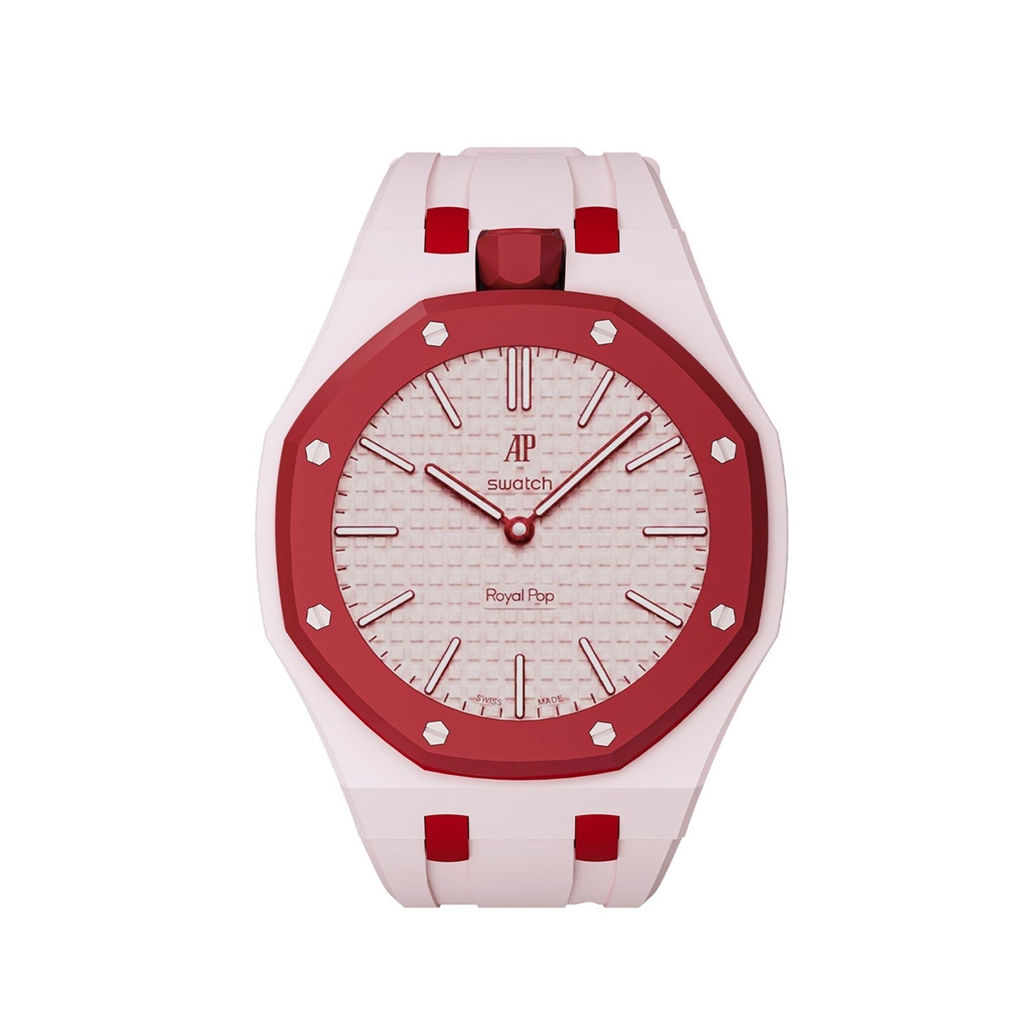 [LunaMar]Royal Oak Pop Exclusive Bioceramic Case & Silicone Strap Mix Color