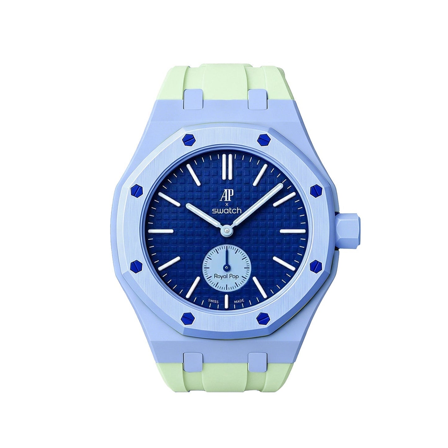 [LunaMar]Royal Oak Pop Exclusive Bioceramic Case & Silicone Strap Mix Color