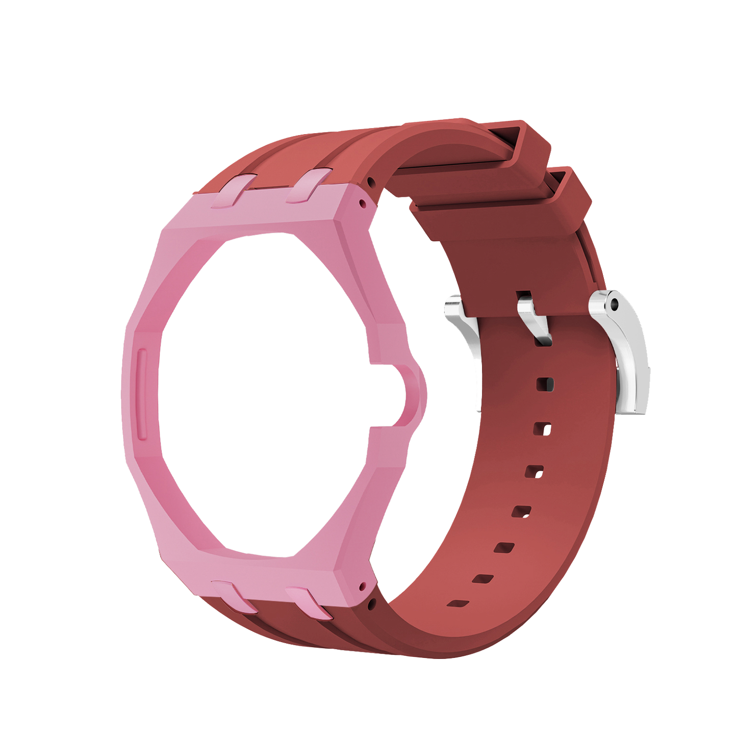 [LunaMar]Royal Oak Pop Exclusive Bioceramic Case & Silicone Strap Mix Color
