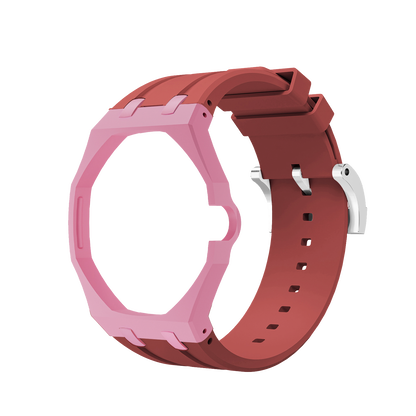 [LunaMar]Royal Oak Pop Exclusive Bioceramic Case & Silicone Strap Mix Color
