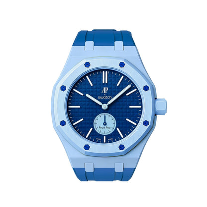 [LunaMar]Royal Oak Pop Exclusive Bioceramic Case & Silicone Strap Mix Color