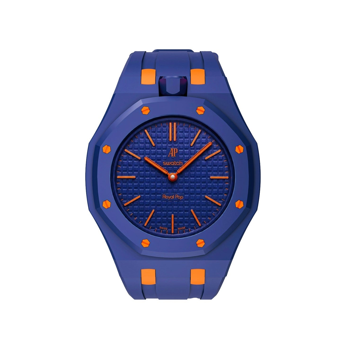 [LunaMar]Royal Oak Pop Exclusive Bioceramic Case & Silicone Strap Mix Color