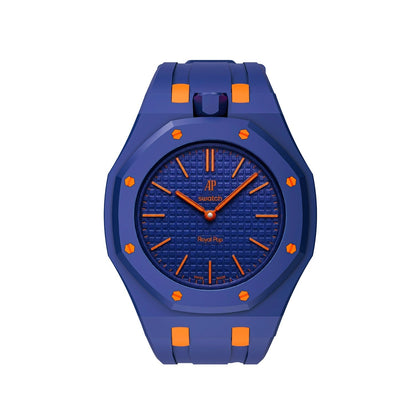 [LunaMar]Royal Oak Pop Exclusive Bioceramic Case & Silicone Strap Mix Color