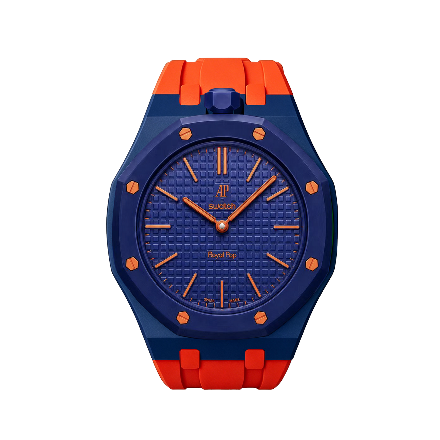 [LunaMar]Royal Oak Pop Exclusive Bioceramic Case & Silicone Strap Mix Color