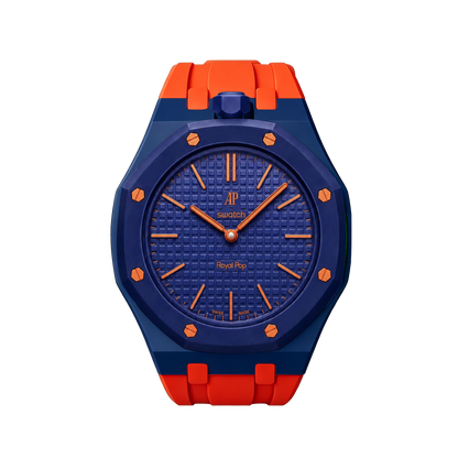 [LunaMar]Royal Oak Pop Exclusive Bioceramic Case & Silicone Strap Mix Color