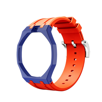 [LunaMar]Royal Oak Pop Exclusive Bioceramic Case & Silicone Strap Mix Color