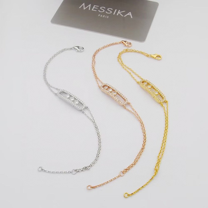 [LunaMar]MOVE CLASSIQUE PAVÉ DIAMOND BRACELET