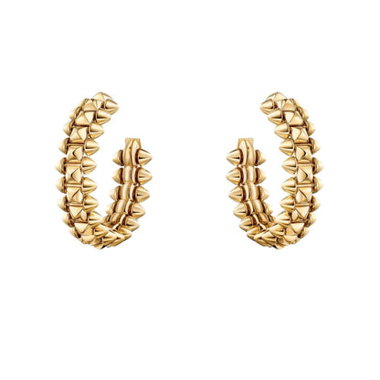 [LunaMar]CLASH DE 6.4MM HOOP SMALL MODEL EARRINGS