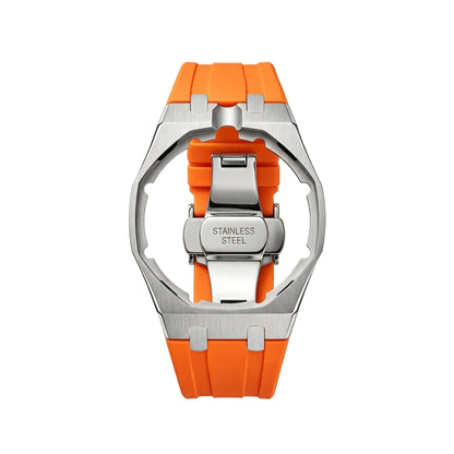 [LunaMar]Royal Oak Pop Exclusive Steel Case & Silicone Strap With Cradle