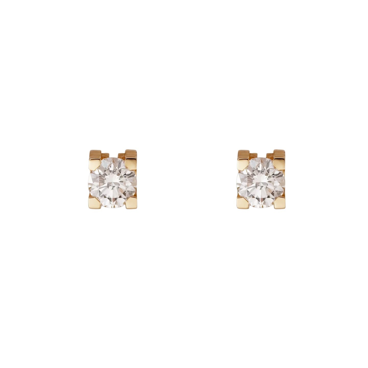 [LunaMar]C DE DIAMOND STUD EARRINGS