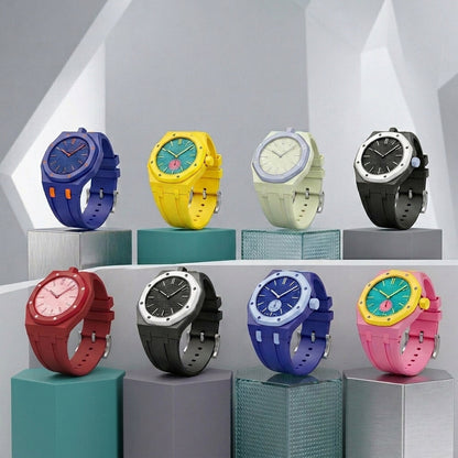 [LunaMar]ROYAL OAK POP EXCLUSIVE BIOCERAMIC CASE & SILICONE STRAP