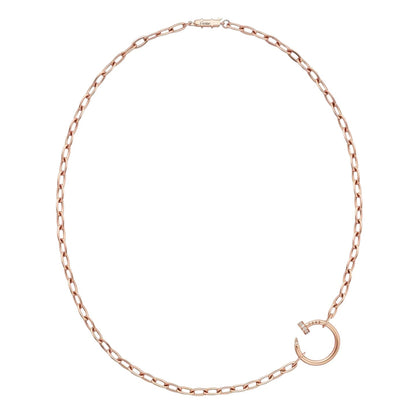 [LunaMar]CLOU DIAMOND NAIL PENDANT NECKLACE