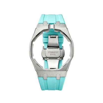 [LunaMar]Royal Oak Pop Exclusive Steel Case & Silicone Strap With Cradle