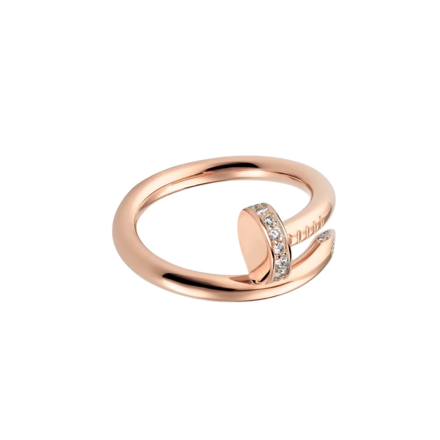 [LunaMar]CLOU 2.6MM DIAMOND RING