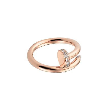 [LunaMar]CLOU 2.6MM DIAMOND RING