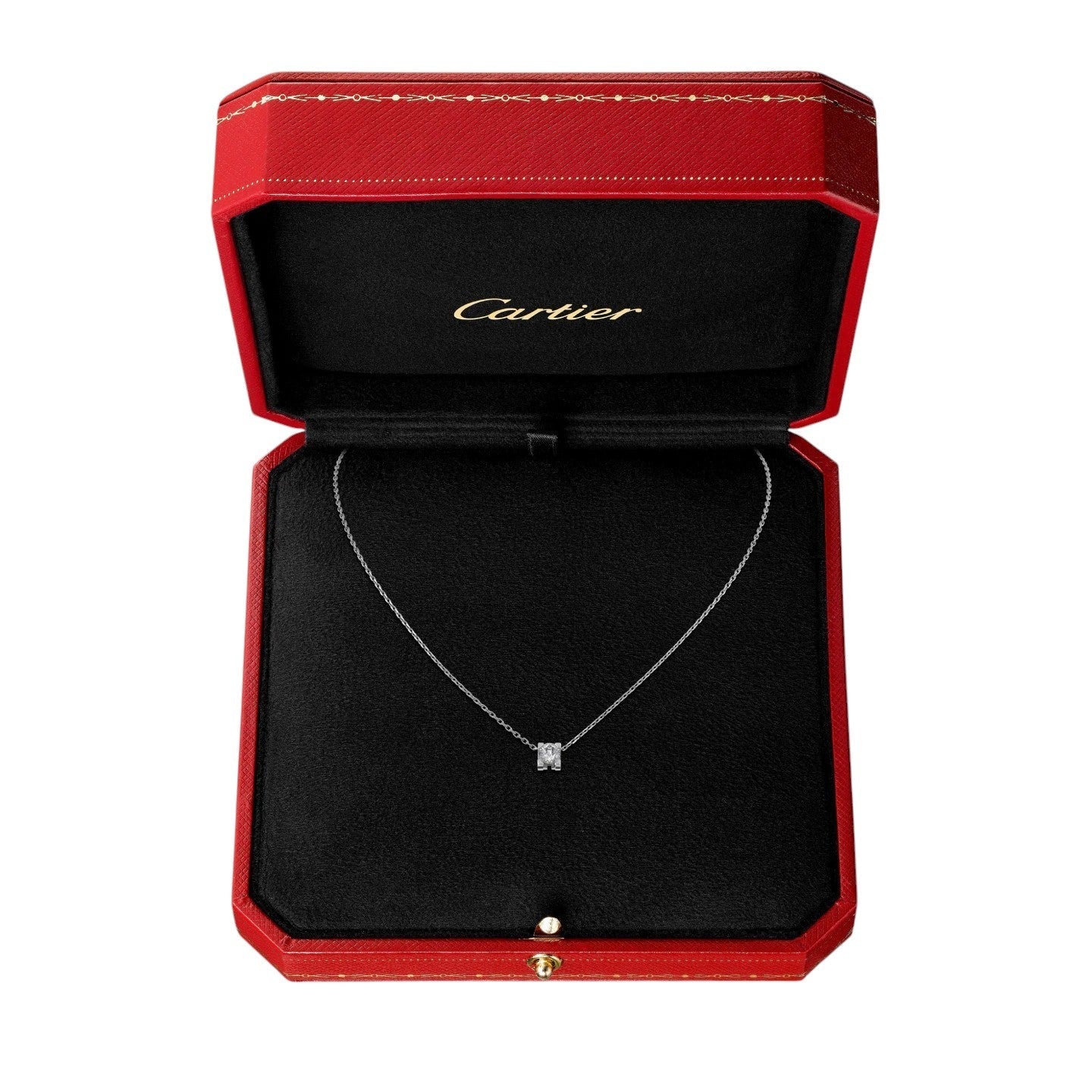 [LunaMar]C DE PENDANT DIAMOND NECKLACE