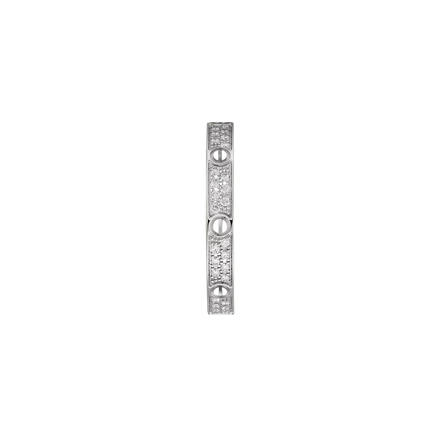 [LunaMar]LOVE 2.6MM PAVÉ DIAMOND RING