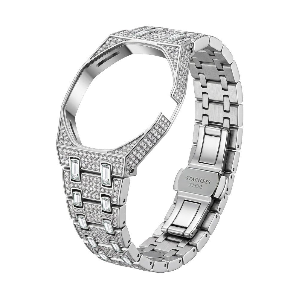 [LunaMar]Royal Oak Pop Exclusive Bioceramic Case & Bioceramic Strap Full Diamond